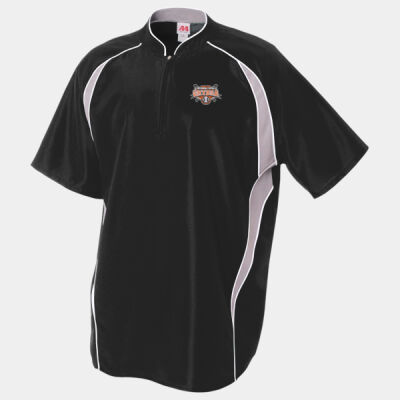 GKYBSA Adult 1/4 Zip Batting Jacket Embroidered Left Chest Thumbnail