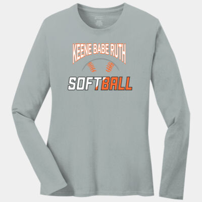 Ladies Long Sleeve Core Cotton Tee Thumbnail