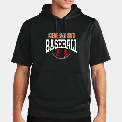 Sport Wick ® Fleece Short Sleeve Hooded Pullover Thumbnail