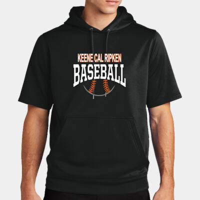 Sport Wick ® Fleece Short Sleeve Hooded Pullover Thumbnail