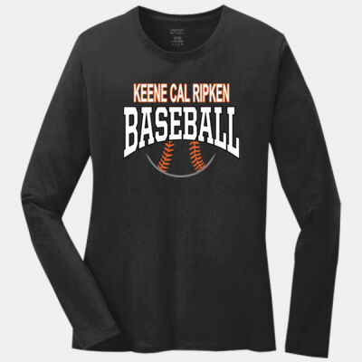 Ladies Long Sleeve Core Cotton Tee Thumbnail